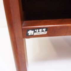 カリモク　下駄箱　幅32 奥行20 高さ80cm IA24の画像