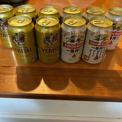ビール20本（一番搾り10本、エビス10本）