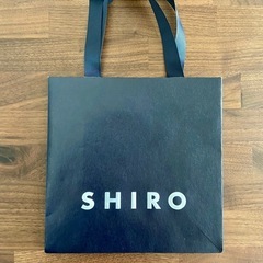 【SHIRO(シロ)】 ショップバッグ ショップ袋