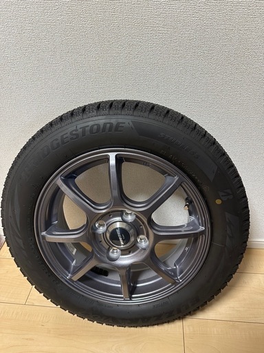国内正規品 ブリヂストン ブリザック VRX2 155/65R14 軽量ホイール シュナイダー スタッグ 14×4.5J PCD100