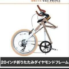  DOPPELGANGER ドッペルギャンガー スモールバイク 260-GY Parceiro GY KGSB　自転車　折りたたみ  ※防犯登録は
できません　【11012】の画像