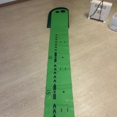 ゴルフパター練習の画像