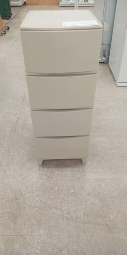 ★ジモティ割あり★  プラチェスト ブラウン H87×D42×W34 クリーニング済み TJ10158