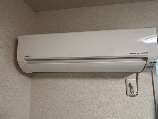 【取引者決定しました】取外し出来る方　日立　白くま　エアコン