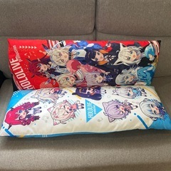 ホロライブ×ラウンドワンコラボ　ロングクッション