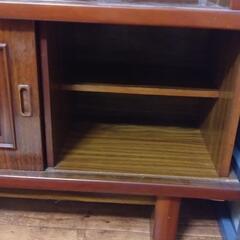 レトロ　アジアン　サイドボードの画像