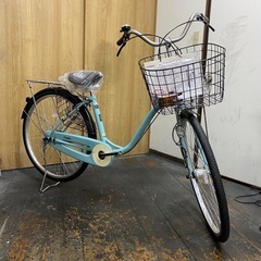 新車　ラピス　26インチ　カートリッジBB　LEDオートライト　ローラーブレーキの画像