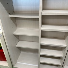 【ドリーム川西店御来店限定】組立式スライド収納棚／クリーニング済み 【2001287255605023】の画像