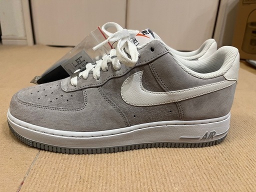 新品❗️希少❗️AIR FORCE 1 SUEDE 'WOLF GREY'