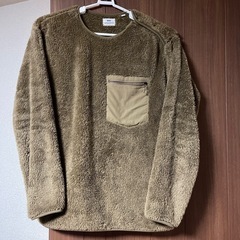 XL ユニクロ　エンジニアードガーメンツ　フリースプルオーバー　茶色
