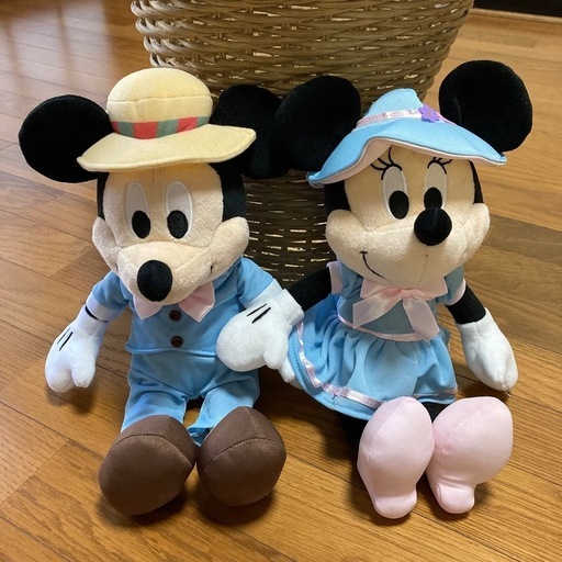 Disney ☆ ミッキーマウス＆ミニーマウス ぬいぐるみ