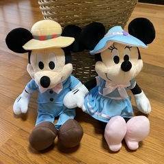 Disney ★ ミッキーマウス＆ミニーマウス　ぬいぐるみ