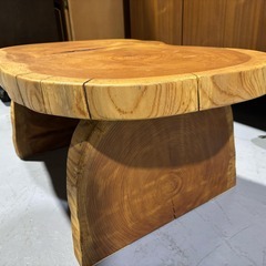 天然木一枚板 座卓ローテーブル 重厚 センターテーブル 幅90cm