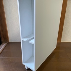 トイレラック 隙間収納 キャスター付き 直接引き取りのみの画像