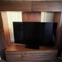 テレビボード(収納付き)の画像