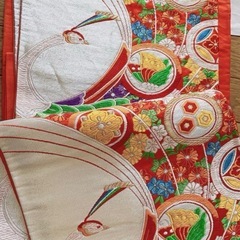 成人式　振袖・帯　セット　中古品の画像