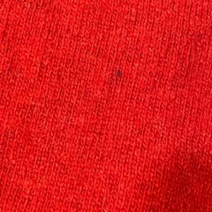 韓国で購入した 赤のカーディガンの画像