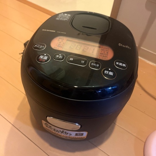 ※お渡し確定済み※炊飯器 IRIS OHYAMA 3合