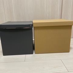収納ボックス　２個セットの画像