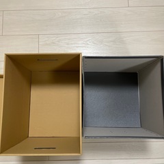 収納ボックス　２個セットの画像