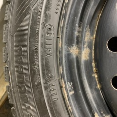 ★ダンロップ　DSX-2 175/65R14 15年製　バリ山　スタッドレスタイヤ★　の画像