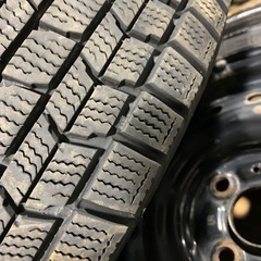 ★ダンロップ　DSX-2 175/65R14 15年製　バリ山　スタッドレスタイヤ★　の画像