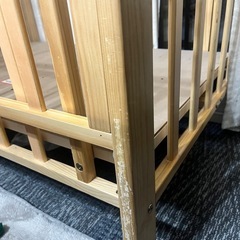 ベビーベッドの画像