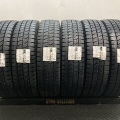 【新品】2024年製 BS BLIZZAK W989 205/85R16 117/115N LT 16インチ ライトトラック用 スタッドレス 6本 ダイナ アトラス エルフ等(KTNC)