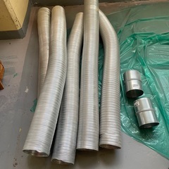 ※決まりました※ 引取限定 アルミフレキシブルダクト　100mm...