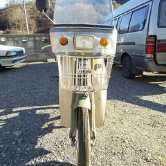 ヤマハメイト　２スト　Ｖ８０　風防＆カゴ付き　ワンオーナー実走行　１９８１年１２月　整備ベースの画像