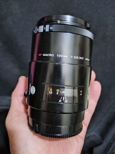 優良品　MINOLTA AF MACRO 100mm F2.8
