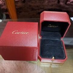 【最終値下げ❣️】　Cartier リングケース 赤の画像