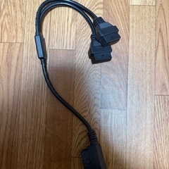 OBD2用16PIN延長 2分岐ケーブル 50cm ハーネス 2...