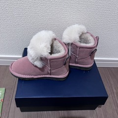 【新品未使用】【最終値下げ】うさぎ耳付きピンクムートン 16cm