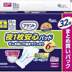 新品未使用　アテント　男女共用　尿漏れパッド