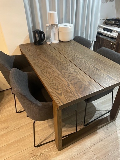 商談中
美品 イケア ダイニングテーブル&イス セット モールビロンガ トッズベルグ 4人用