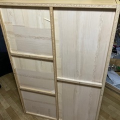 【2025年1月12日まで出品】木製本棚の画像