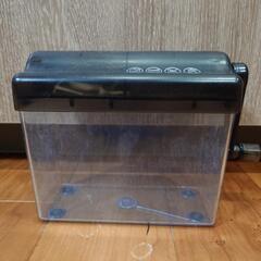 ダイソー手動シュレッダー中古品