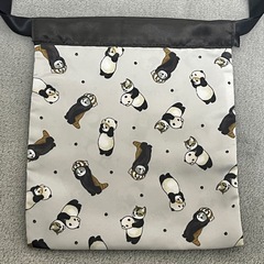 【未使用】モフサンド 巾着 2枚セットの画像