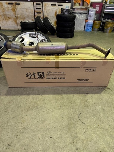 カローラルミオン  柿本改マフラー