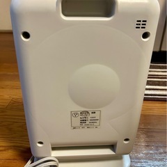 【動作確認済】ノーブランド【人感センサー付き電気ファンヒーター】の画像