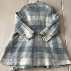 コート　グレー　冬　羽織　Mサイズ相当の画像