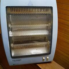差し上げます 電気ストーブの画像