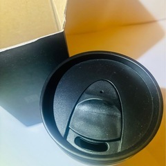 未使用品 ユニクロ 中空 ステンレス タンブラー ブラックの画像