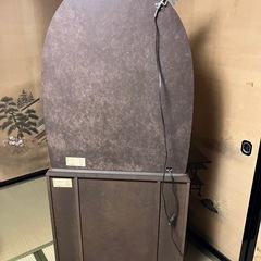 大塚家具 木製ドレッサー 鏡台 椅子付きの画像