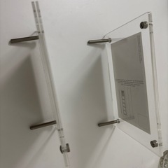 無印良品　写真立て　2つセットの画像