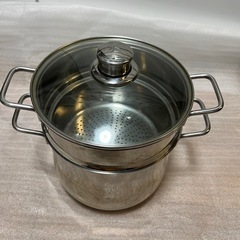 WMFステンレスパスタ鍋＆蒸し器