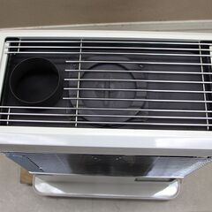 動作確認済 SUNPOT サンポット カベック 半密閉式石油ストーブ 煙突式ストーブ KSH-483KL N 2016年製 (S901nnxY)の画像