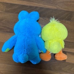 Disney ★ トイストーリー ダッキー＆バニー ぬいぐるみセットの画像