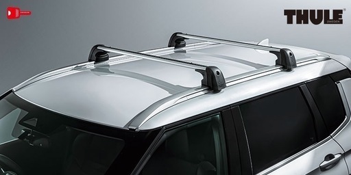 アウトランダーPHEV 三菱純正ベースキャリア(THULE製)